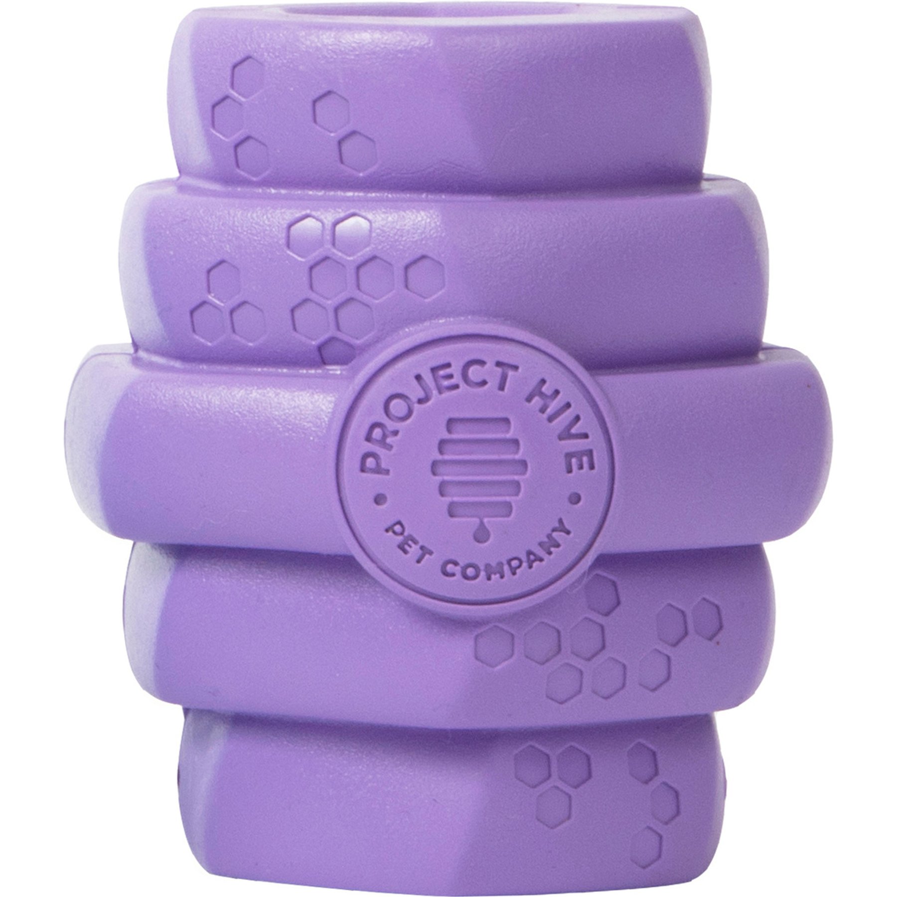 Project Hive Pet Company Hive Calming Lavender Scented Chew Dog Toy, Purple, Small: 2.5 x 2.2 x 2.3-in