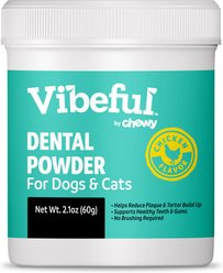 Vibeful Dental Health Powder Supplement for Dogs & Cats, 60 g