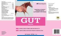 SmartPak Gut Pellets Pellets Horse Supplement, 2.7-lb jar slide 2 of 6