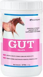 SmartEquine Gut Pellets Pellets Horse Supplement, 2.7-lb jar