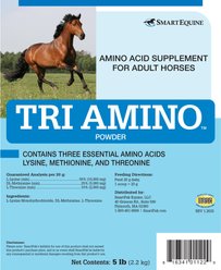 SmartPak Tri-Amino Amino Acid Powder Horse Supplement, 5-lb bucket slide 2 of 4