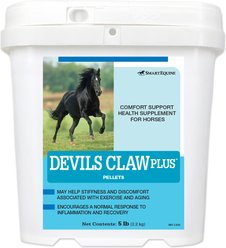 SmartEquine Devils Claw Plus Pellets Horse Supplement, 5-lb pail