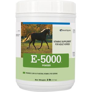 SmartEquine E-5000 Powder Horse Supplement, 2-lb jar