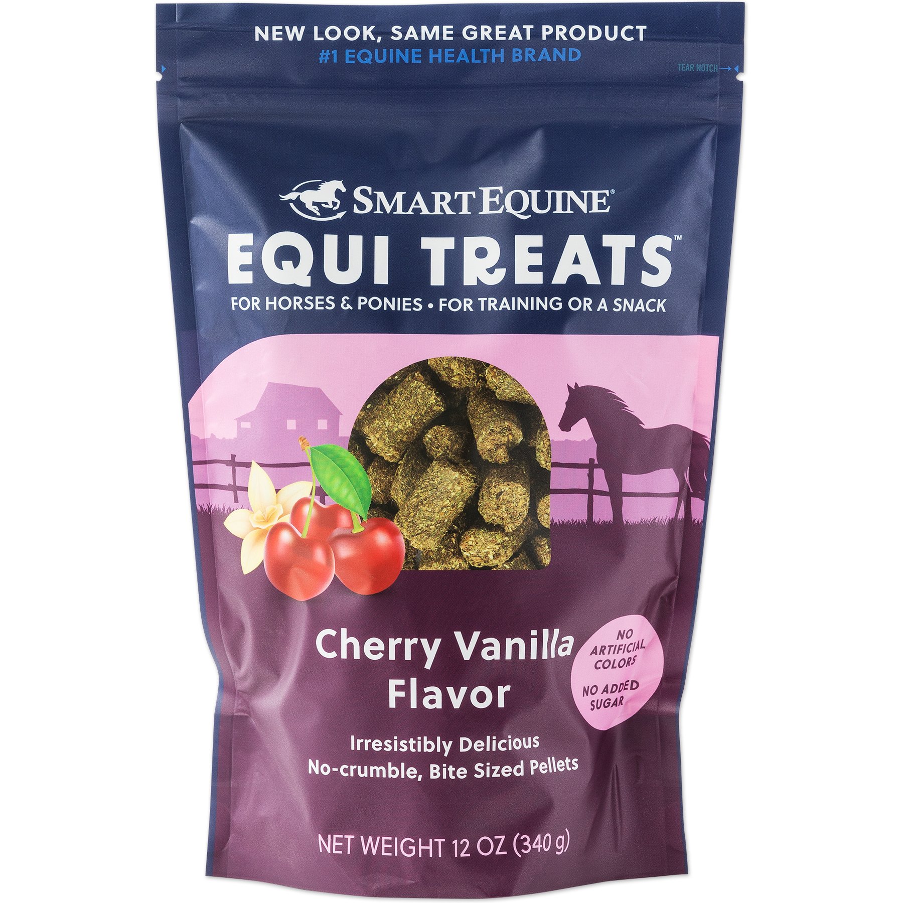 SmartPak Equi Treats Cherry-Vanilla Horse Treats, 12-oz bag