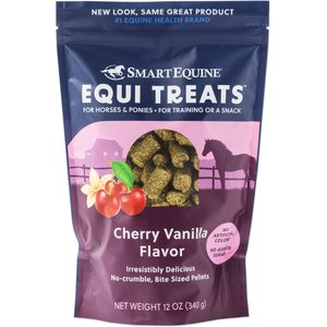 SmartEquine Equi Treats Cherry-Vanilla Horse Treats, 12-oz bag