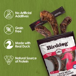 Palz&Co Birddog Duck Neck Dog Chews, 3.5-oz bag slide 2 of 9