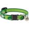 Show in main carousel: LupinePet St. Patricks Day Adjustable Breakaway Buckle Safety Nylon Cat Collar with Bell, Lucky Gnomes, 8 to 12-in neck, 1/2-in wide slide 1 of 4