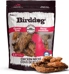 Palz&Co Birddog Chicken Neck Dog Chews, 3.5-oz bag