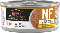 Purina Pro Plan Veterinary Diets NF Kidney Function Early Care Wet Cat Food, 5.5-oz, case of 24