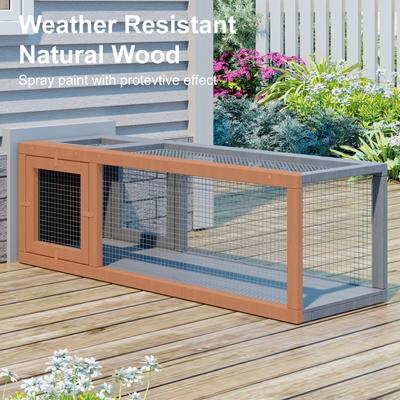 Show full view: TIMHAKA Catio Outdoor Cat Enclosure, Grey slide 5 of 7