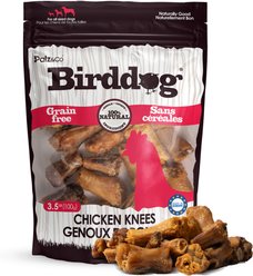 Palz&Co Birddog Chicken Knees Dog Chews, 3.5-oz bag