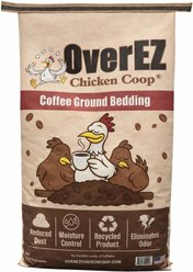 OverEZ Coffee Ground Chicken Bedding, 30-lb