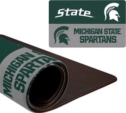 ShopInstaPets Michigan State Spartans Dog Placemat, Green, 18 x 29-in slide 1 of 3