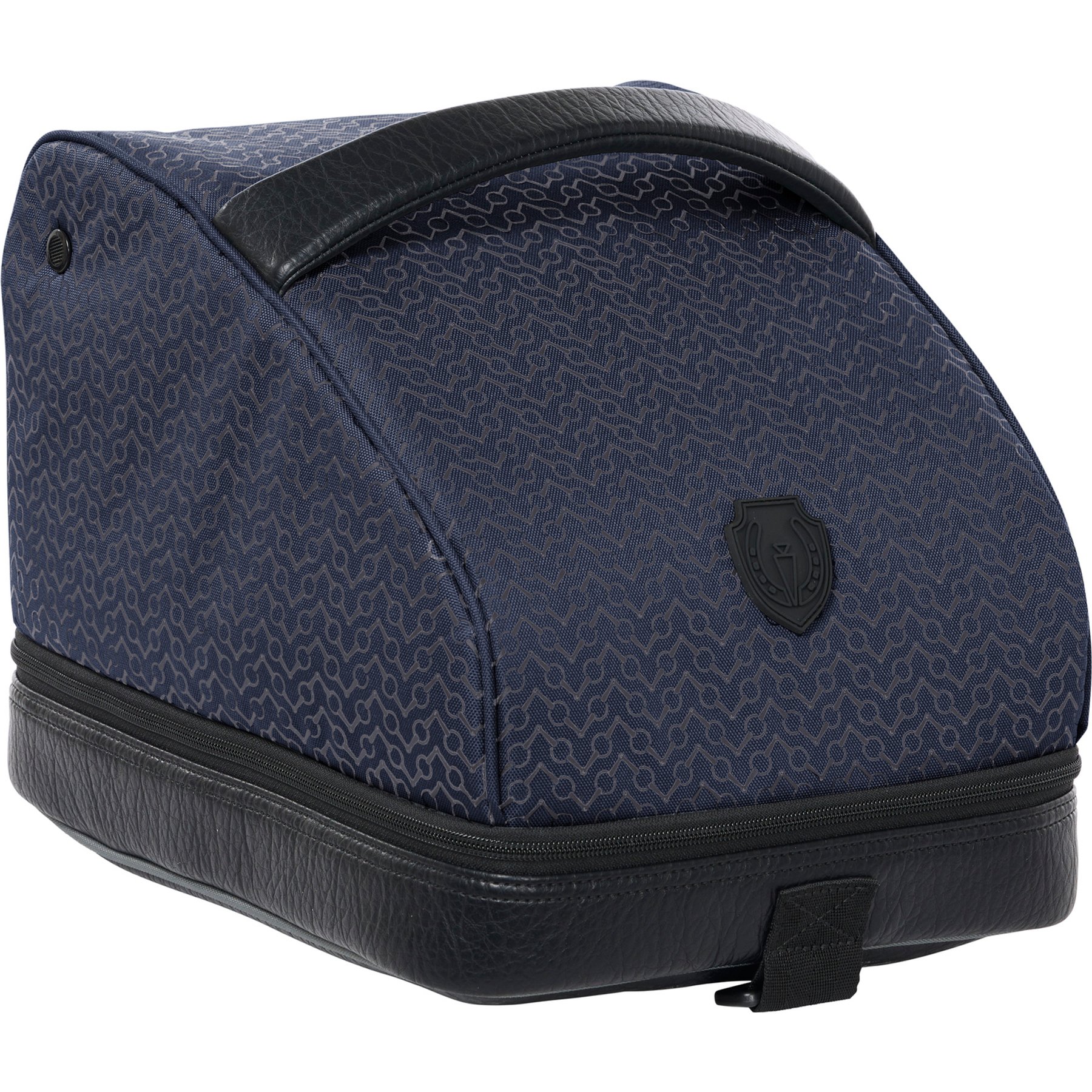 Kerrits EQ Horse Helmet Bag, Navy Chevron Bits
