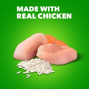 Iams ProActive Health Classic Ground with Slow Cooked Chicken & Rice Healthy Aging Senior Canned Wet Dog Food, 13-oz can, case of 12