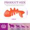 Show in main carousel: FUUFOME Durable Nylon Fishbone Bacon Flavored Chew Dog Toy slide 5 of 7