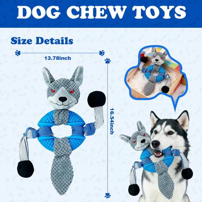 Show full view: FUUFOME Durable Rubber Frisbee Dog Chew Toy slide 5 of 8