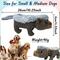 Show in main carousel: FUUFOME Durable Squeaky Plush Honey Badger Dog Toy slide 4 of 8