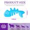 Show in main carousel: FUUFOME Durable Nylon Fishbone Bacon Flavored Dog Chew Toy slide 4 of 7