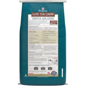 Purina Animal Nutrition Game Fish Chow Food, 50-lb bag