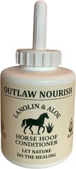 Outlaw Products Nourish Hoof Conditioner Lanolin Aloe Horse Hoof Care, 450-ml bottle slide 1 of 3