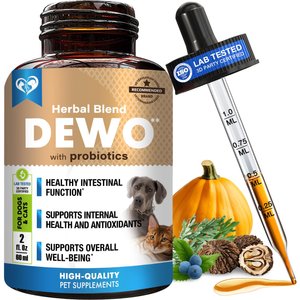 Beloved Pets DEWO Anti-Parasitic Liquid Digestive Aid for Dogs & Cats, 2-fl oz bottle