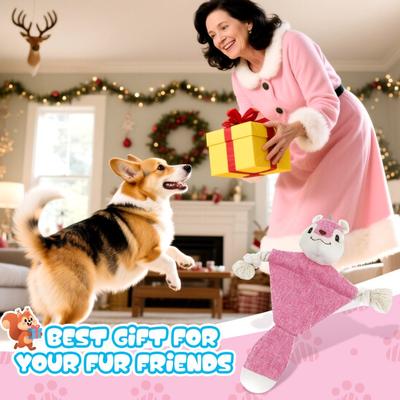 Show full view: FUUFOME Squeaky No-Stuffing Rope Dog Toy slide 6 of 7