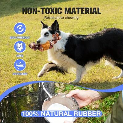 Show full view: FUUFOME Durable Bacon-Flavored Dog Chew Toy slide 5 of 9