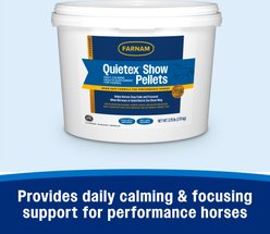 Farnam Quietex Show Pellets Horse Supplement, 3.75-lb bag slide 2 of 8