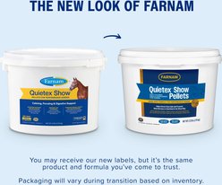 Farnam Quietex Show Pellets Horse Supplement, 3.75-lb bag slide 2 of 9