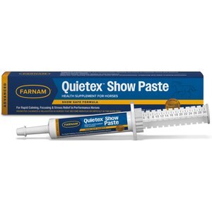 Farnam Quietex Show Calming & Focusing Paste Horse Supplement, 30 cc