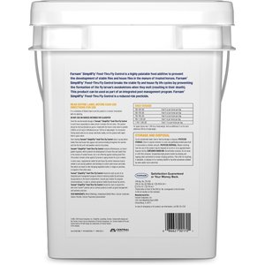 Farnam SimpliFly Feed-Thru Fly Control Pellets Horse Supplement, 20-lb bucket