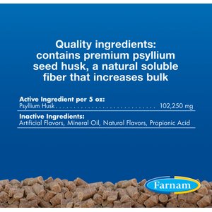 Farnam SandClear Natural Psyllium Fiber Crumbles Apple/Molasses Flavor Horse Supplement, 10-lb bucket