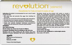 Revolution Topical Solution for Cats, 5.1-15 lbs (Blue Box), 1 Dose (1-mo. supply) slide 2 of 8
