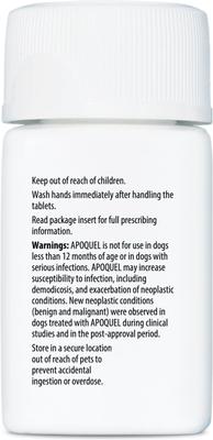 Show full view: Apoquel (oclacitinib) Tablets for Dogs, 16-mg, 1 tablet slide 3 of 13