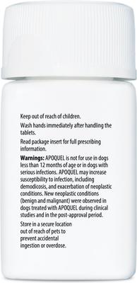 Show full view: Apoquel (oclacitinib) Tablets for Dogs, 3.6-mg, 90 Tablets slide 3 of 13