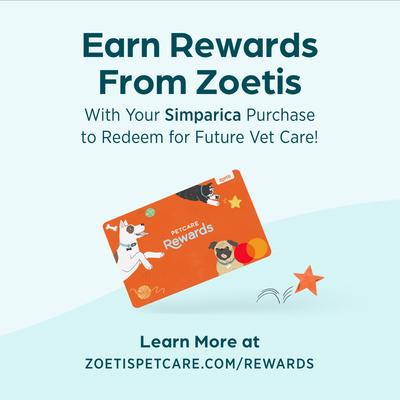 Show full view: Simparica Chewable Tablet for Dogs, 44.1-88 lbs, (Green Box), 12 Chewable Tablets (12-mos. supply) slide 8 of 12