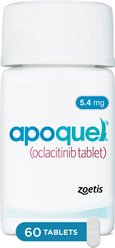 Apoquel (oclacitinib) TABLETS for Dogs, 5.4-mg, 60 tablets