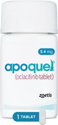 Apoquel (oclacitinib) TABLETS for Dogs, 5.4-mg, 1 tablet