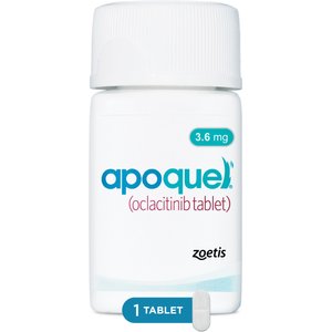 Apoquel (oclacitinib) Tablets for Dogs, 3.6-mg, 1 tablet
