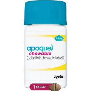 Apoquel (oclacitinib chewable tablet) Chewable for Dogs, 3.6mg, 1 tablet