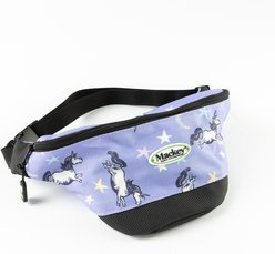 Mackey Equine Accessories Unicorn Fanny Pack, Lilac, 26 to 32-in
