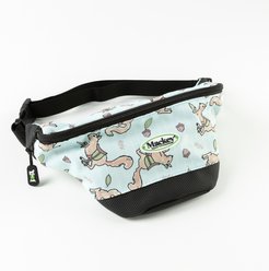 Mackey Equine Accessories Sir Squirrel Fanny Pack, Blue/Green, 26 to 32-in