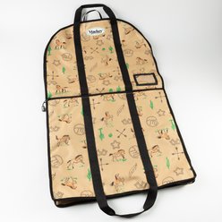 Mackey Equine Accessories Southwest Garment Bag, Tan Multicolor, 25 x 11-in