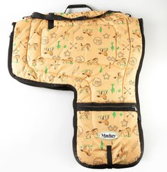 Mackey Equine Accessories Southwest Saddle Cover, Tan Multicolor, 24 x 22-in