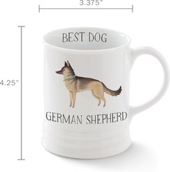 Fringe Studio German Shepherd Georgia Dishwasher & Microwave Coffee Mug, Multicolor, 3.5 x 4.25-in slide 2 of 2