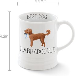 Fringe Studio Labradoodle Georgia Dishwasher & Microwave Safe Coffee Mug, Multicolor, 3.5 x 4.25-in slide 2 of 2