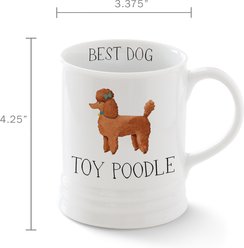 Fringe Studio Poodle Georgia Dishwasher & Microwave Safe Coffee Mug, Multicolor, 3.5 x 4.25-in slide 2 of 2