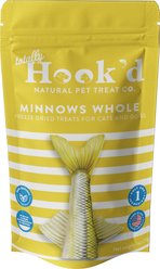 Totally Hook'd Minnow Dehydrated Dog & Cat Treats, 1-oz bag slide 1 of 6