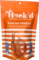 Totally Hook'd Shrimp Freeze-Dried Dog & Cat Treats, 2-oz bag